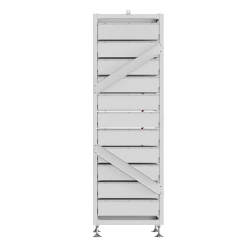 Стойка для системы хранения энергии Deye BOS-A-Rack-11 на 10 батарей и блока BMS
