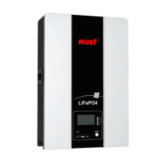 Акумуляторна батарея MUST LP16-48100 (LiFePo4 51,2В 100Аг 5,12кВт*г)