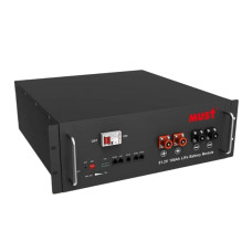 Акумуляторна батарея MUST LP18-48100 (LiFePo4 51,2В 100Аг 5,12кВт*г)	