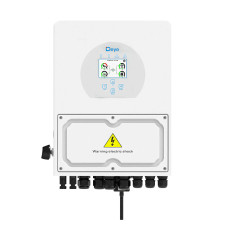 Гібридний сонячний інвертор Deye SUN-6K-SG04LP1-EU (6 кВт, 1 фаза, 2 MPPT)