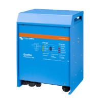 Гібридний сонячний інвертор Victron Energy Quattro 12/3000/120-50/50 (3кВа 12В 2,4 кВт 1 фаза)	
