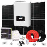 Grid solar power plant 20 kW Deye+LONGI (Inverter-20kW, Panels-20,24kW)