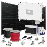 Grid solar power plant 60 kW Deye+LONGI (Inverter-60kW, Panels-60,72kW)