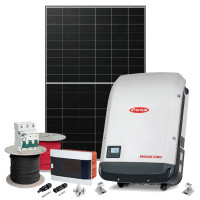Grid solar power plant 20 kW Fronius+LONGI (Inverter-20kW, Panels-20,24kW)