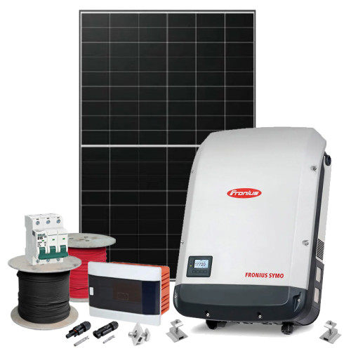 Сетевая солнечная электростанция 20 кВт Fronius+LONGI (Инвертор-20кВт, Панели-20,24кВт)