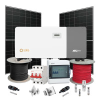 Grid solar power plant 100 kW Solis+LONGI (Inverter-100kW, Panels-100,28kW)