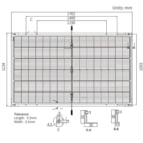 Солнечная панель 450Вт LONGI Solar Hi-MO 7 Preliminary LR8-48HGD-450M Bifacial