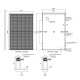 Солнечная панель 575Вт Trina Solar TSM-575 DE19R Vertex Backsheet MonoCrystalline Module